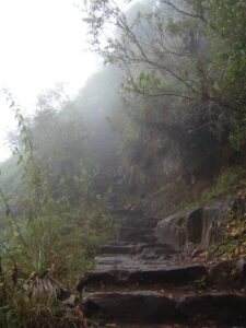 The trail to Huayna Picchu