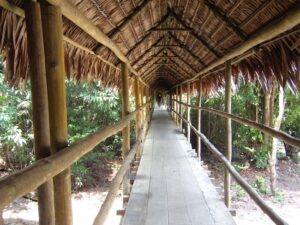 Lodge walkway