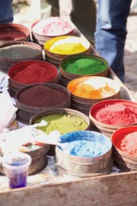 Natural dyes for wool
