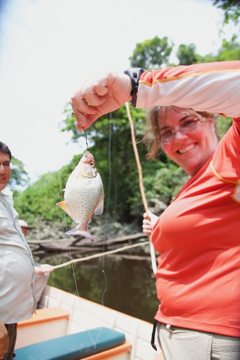 catching piranha