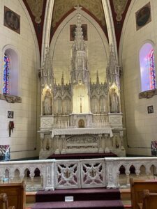 Altar at Loretto Chapel in Santa Fe